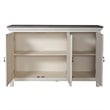 Liberty Furniture Westridge 3 Door Accent Cabinet - White/Gray