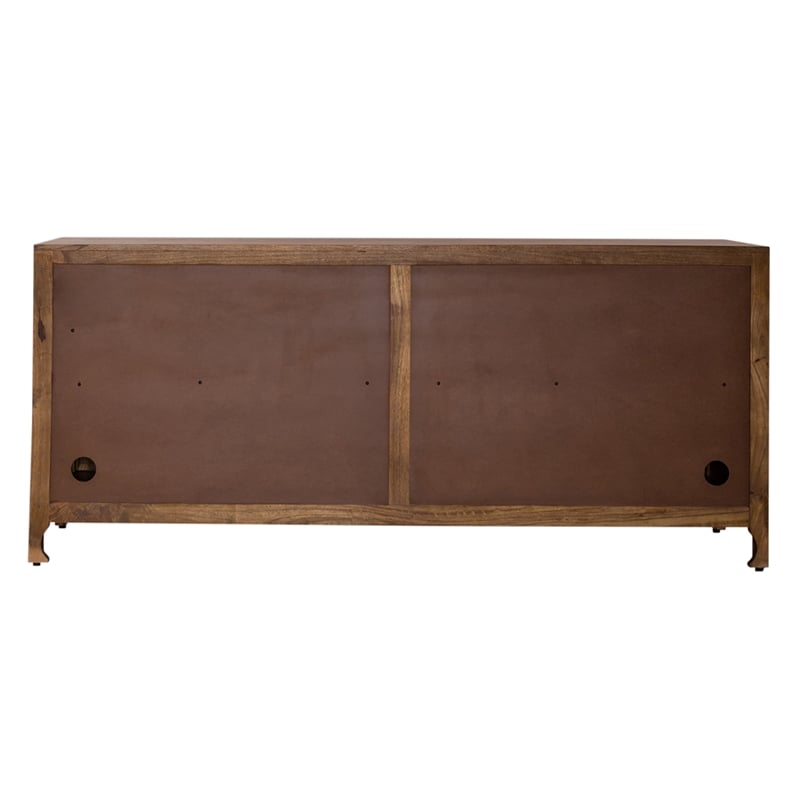 Marisol Multi 74 Inch 4 Door Accent TV Stand