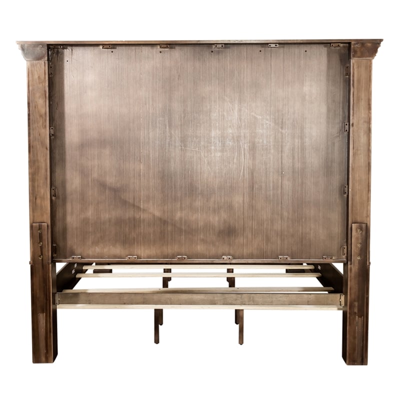 Big Valley Light Brown King California Panel Bed