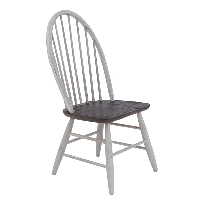 Farmhouse White Optional 5 Piece Trestle Table Set