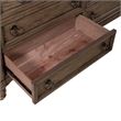 Americana Farmhouse 9 Drawer Dresser - Dusty Taupe