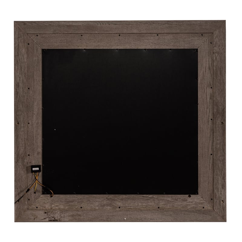 Liberty Furniture Horizons Contemporary Wood Mirror in Graystone