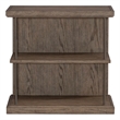 Liberty Furniture City Scape Wood Chair Side Table in Burnished Beige