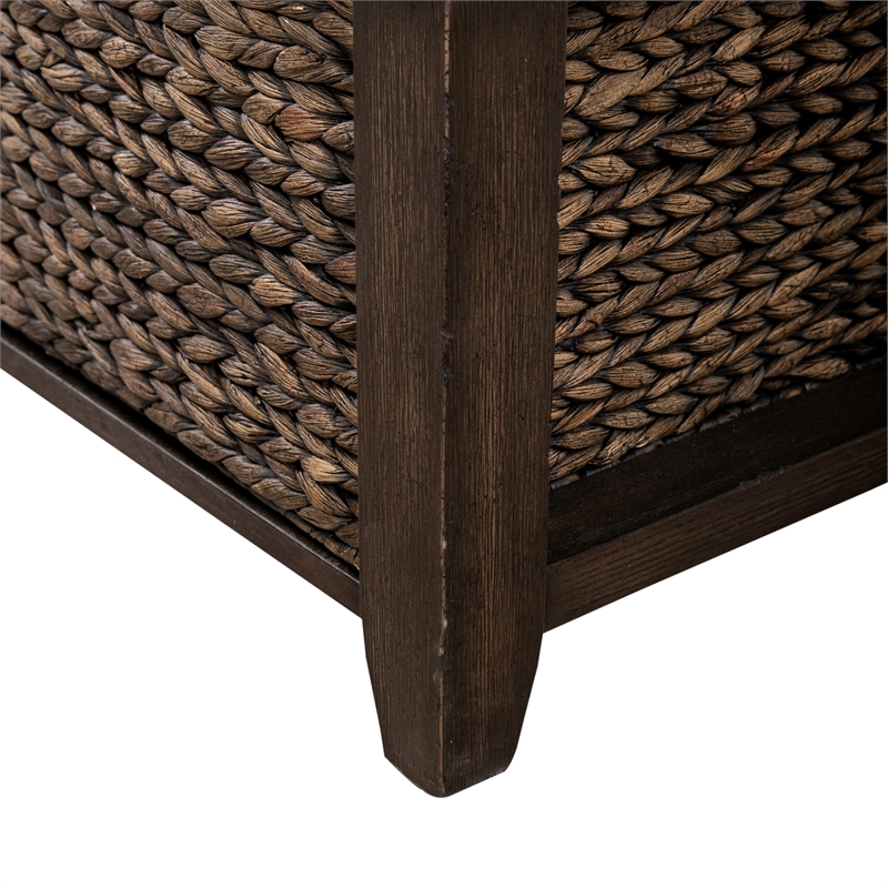 Liberty Furniture Mill Creek 3-Piece Wood Cocktail Table Set in Espresso