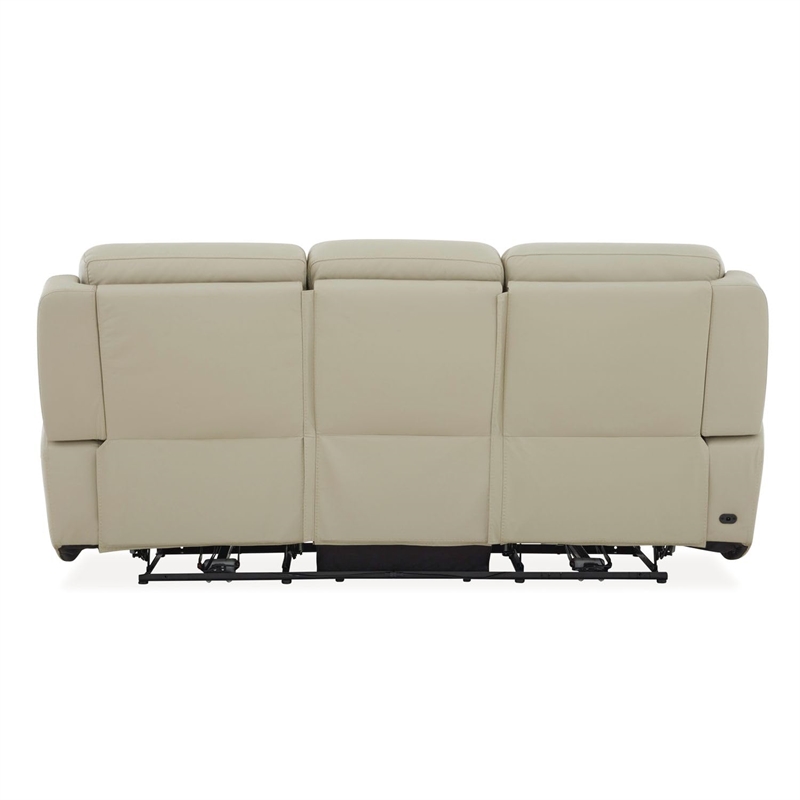 Carrington Baja Stone Power Reclining Sofa - Off White
