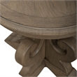 Magnolia Manor Round End Table - Weathered Bisque Finish