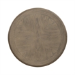 Magnolia Manor Round End Table - Weathered Bisque Finish