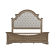 Magnolia Manor Queen Panel Bed in Weathered Bisque