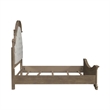 Magnolia Manor Queen Uph Bed in Weathered Bisque