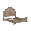Magnolia Manor King Panel Bed in Weathered Bisque