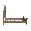 Magnolia Manor King Panel Bed in Weathered Bisque