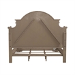 Magnolia Manor King Panel Bed in Weathered Bisque