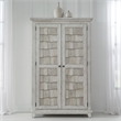 River Place Armoire in Riverstone White