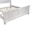 River Place King Panel Bed- Riverstone White