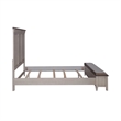 Ivy Hollow King Storage Bed in Weathered Linen