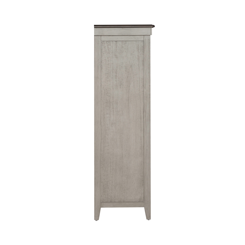Ivy Hollow Door Chest in Weathered Linen