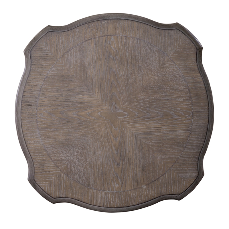 Magnolia Manor Round Accent Table in White