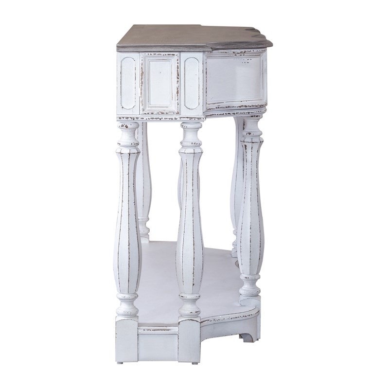 Magnolia Manor 56 Inch Hall Console Table in White