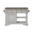 Magnolia Manor Bar Cart in White