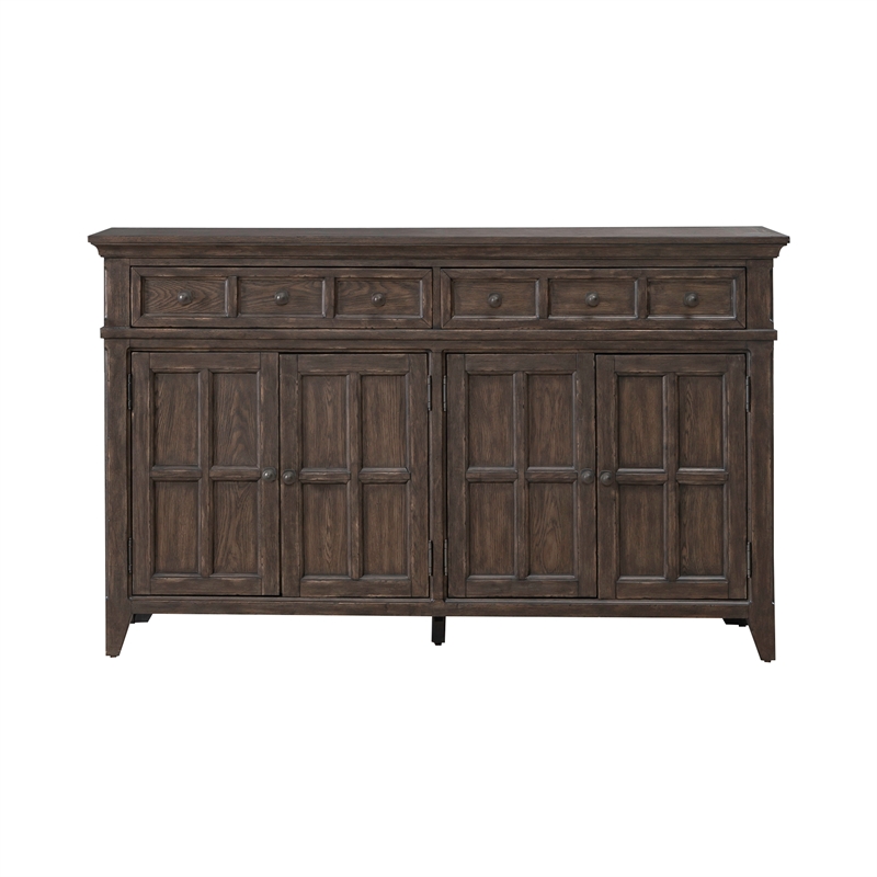 Paradise Valley Buffet in Saddle Brown