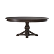 Paradise Valley Pedestal Table Set in Brown