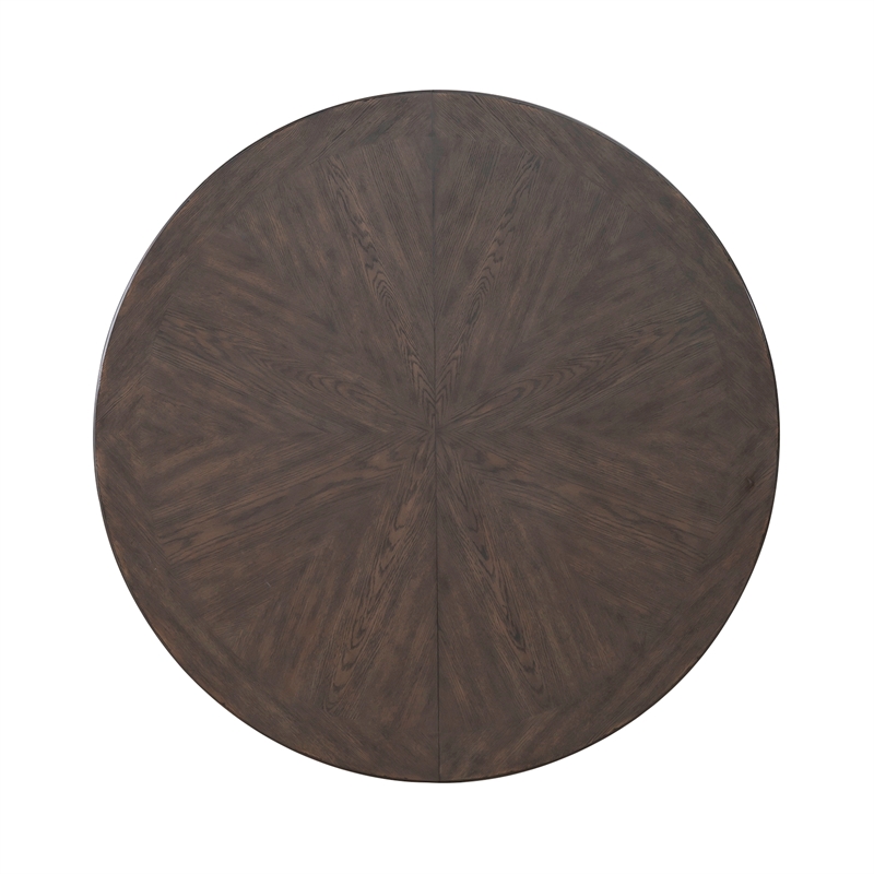 Paradise Valley Pedestal Table Set in Brown