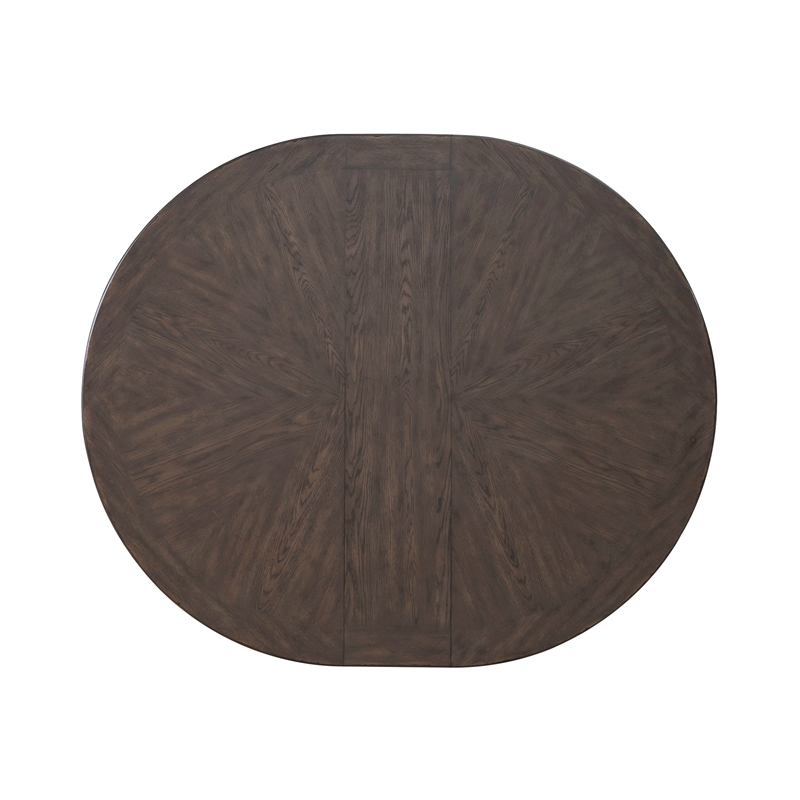 Paradise Valley Pedestal Table Set in Brown