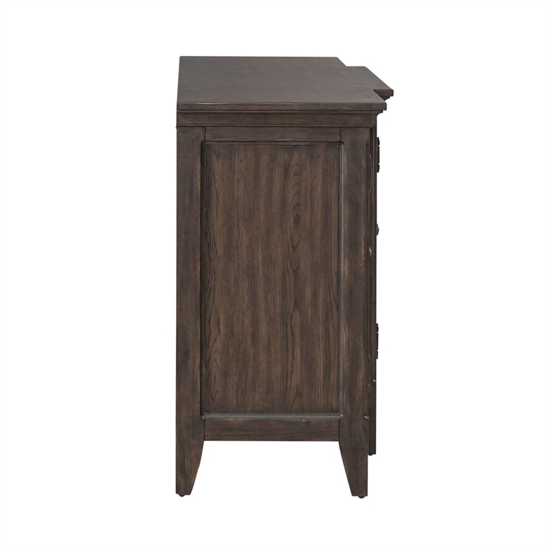 Paradise Valley 76 Inch TV Console in Brown