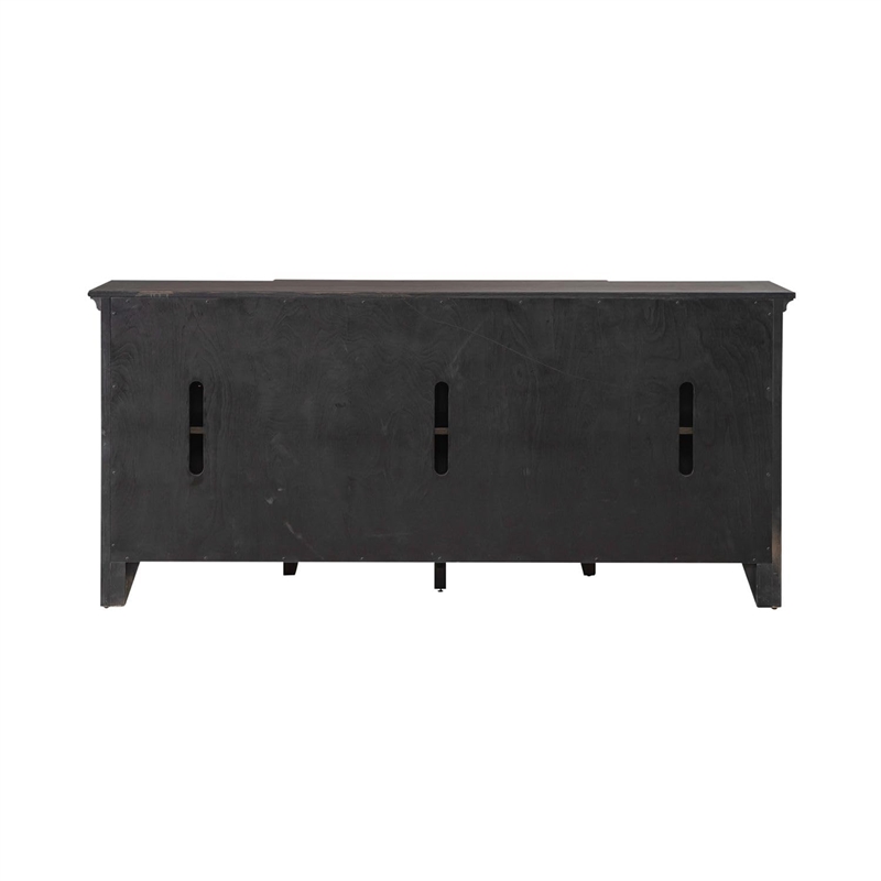 Paradise Valley 76 Inch TV Console in Brown
