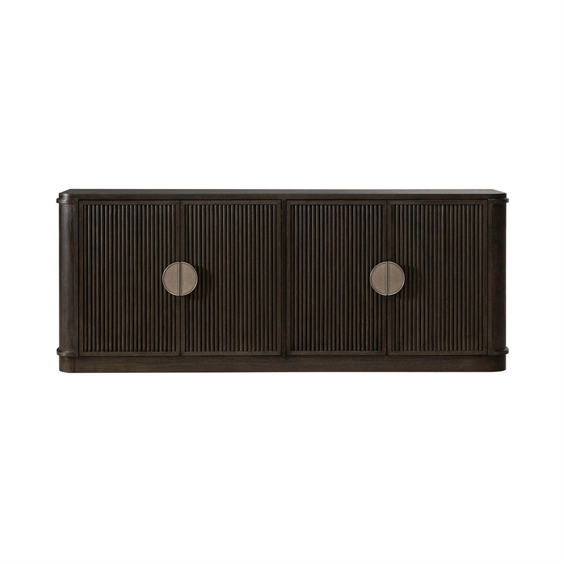 City View 82 Inch TV Console in Coffee Bean