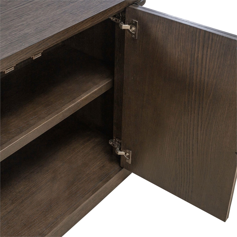 City View 82 Inch TV Console in Coffee Bean