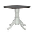 Brook Bay 3 Piece Drop Leaf Set in White