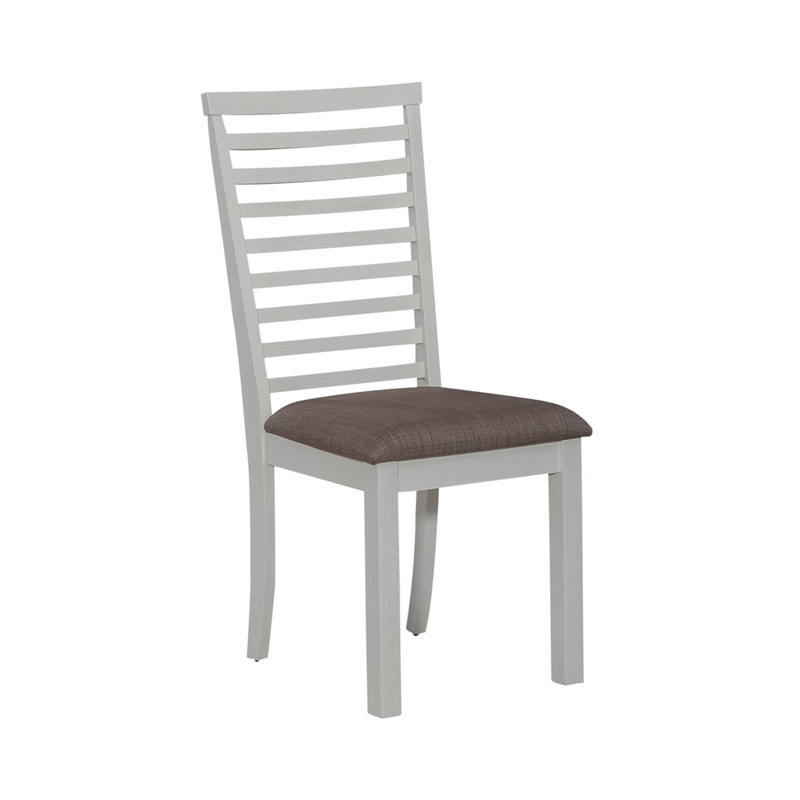 Brook Bay 7 Piece Trestle Table Set in White