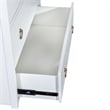 East End Accent Cabinet in White