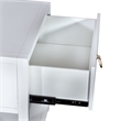 Liberty Furniture East End 1-Shelf/1-Drawer End Table in Wirebrushed White