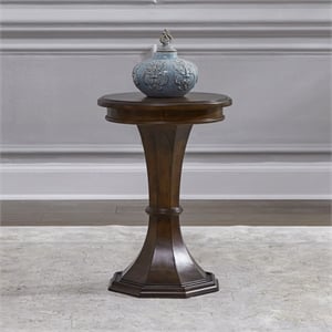 Liberty Furniture Arden Road Round Chairside Table - Cherry