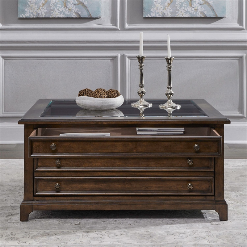 Liberty Furniture Arden Road Opt 3 Piece Set - Cherry