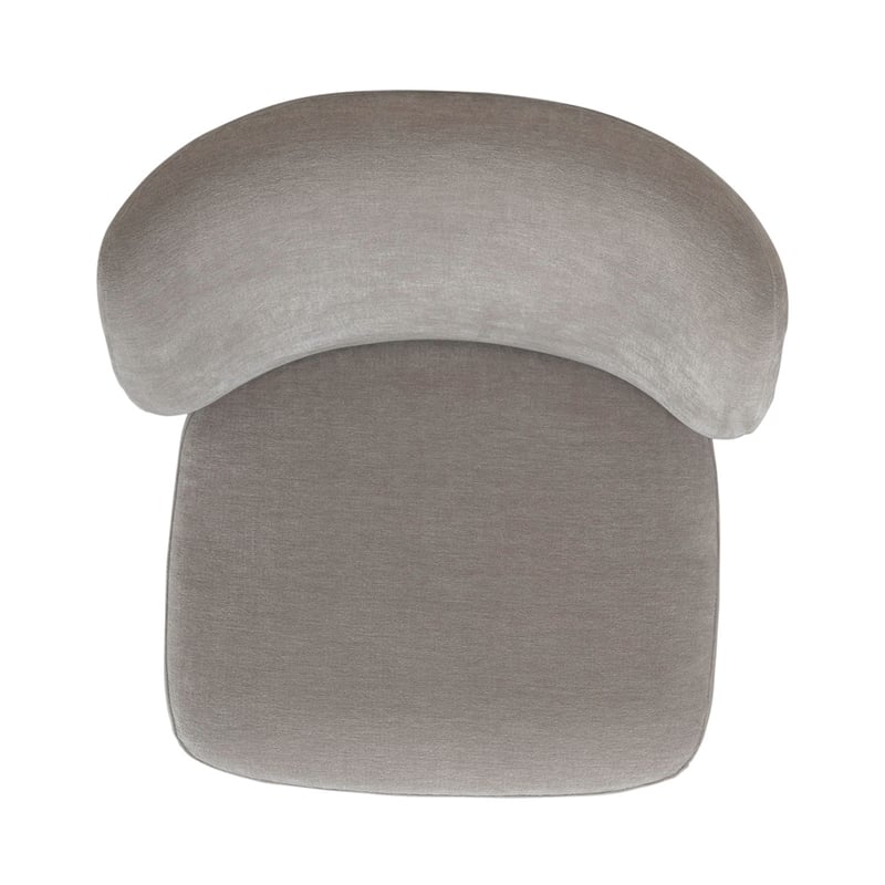 Liberty Furniture Accent Dining Chair with Castors - Rounded Back - Truffle