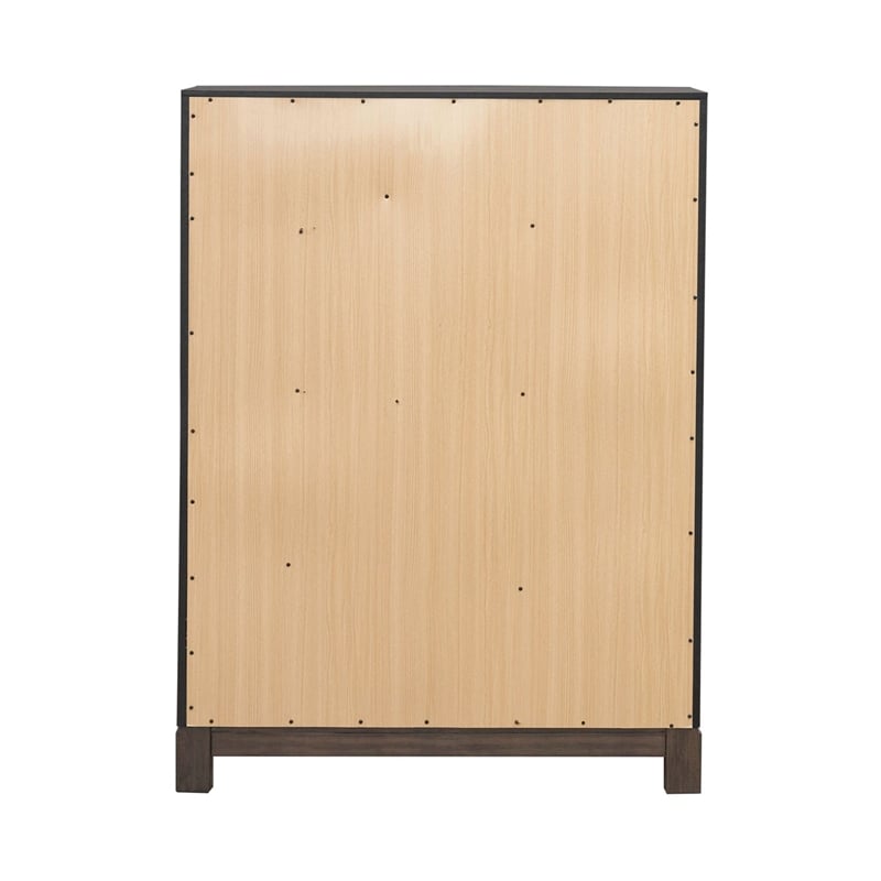 Liberty Furniture Modern Edge 5 Drawer Chest - Brown