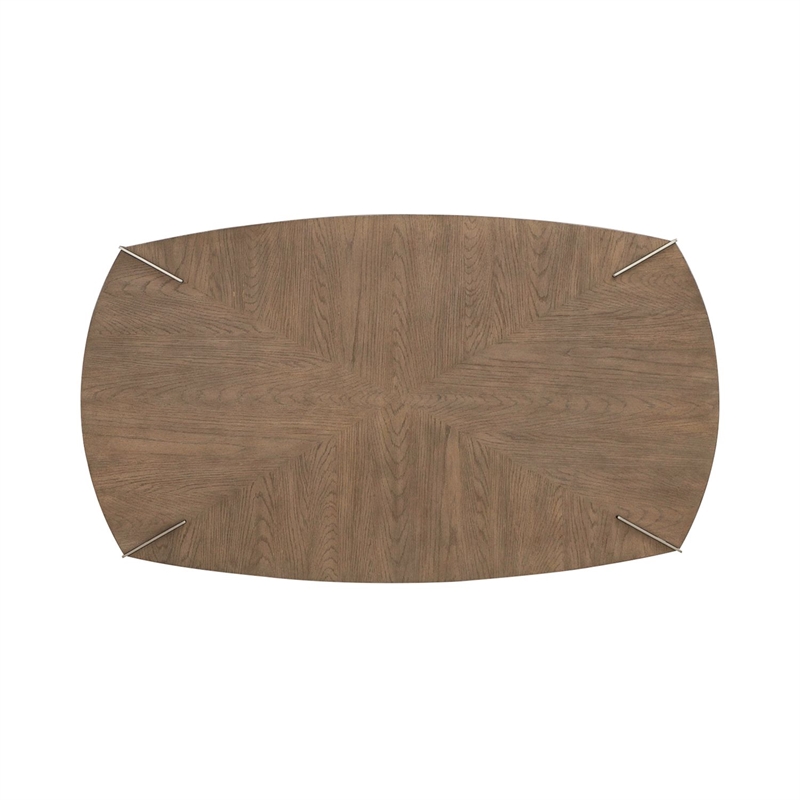 Liberty Furniture Harlow Oval Cocktail Table - Brown