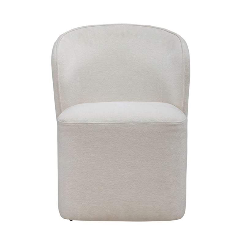 Liberty Furniture Accent Dining Chairs - Rounded Arm - Ivory - Set of Four