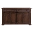 Liberty Furniture Providence Park Dining Room Buffet Cabinet Brown Hickory Wood