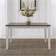 Liberty Furniture Al Fresco 6 Piece Rectangular Table Set - White