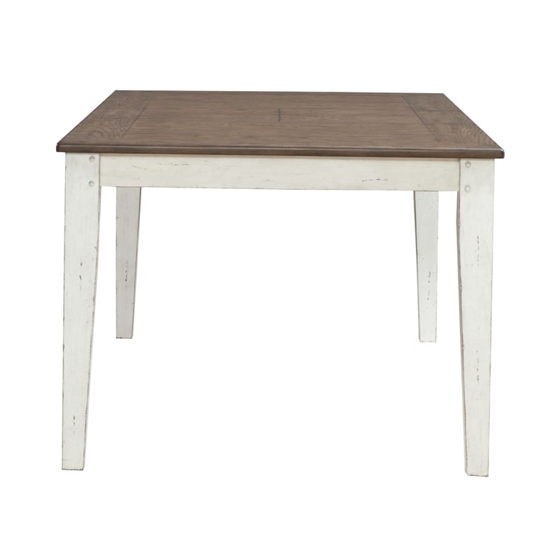 Liberty Furniture Al Fresco 6 Piece Rectangular Table Set - White