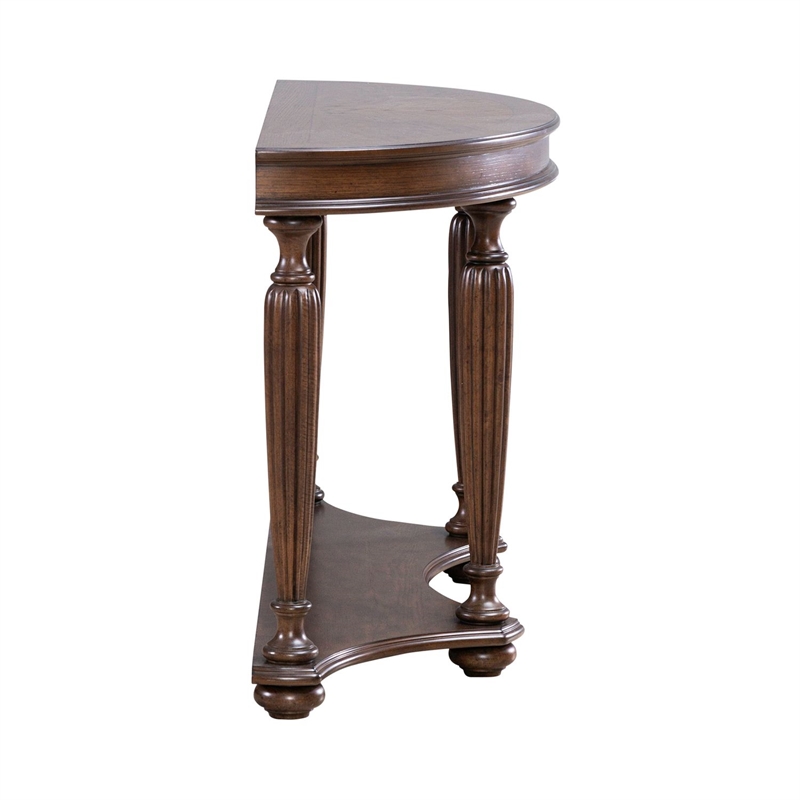 Liberty Furniture Allington Demilune Sofa Table - Brown