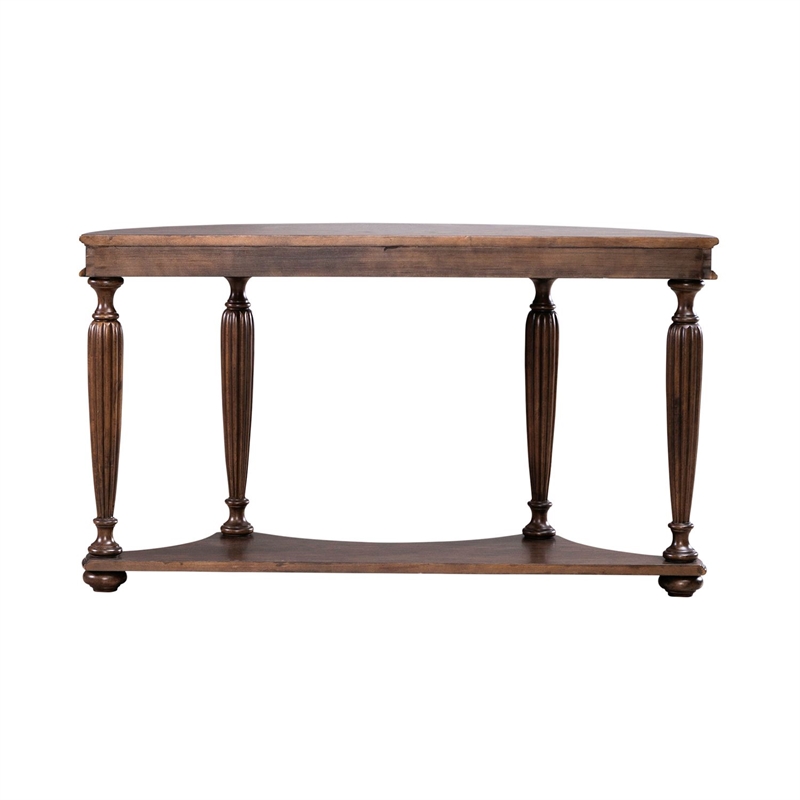 Liberty Furniture Allington Demilune Sofa Table - Brown