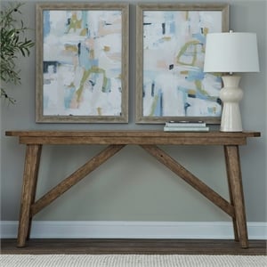 Liberty Furniture Carolina Park Sofa Table - Brown
