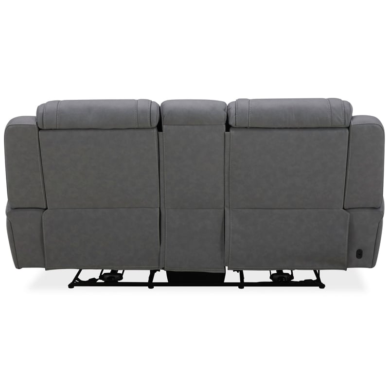 Liberty Furniture Chapman Loveseat w/ Console P2 & ZG - Gray