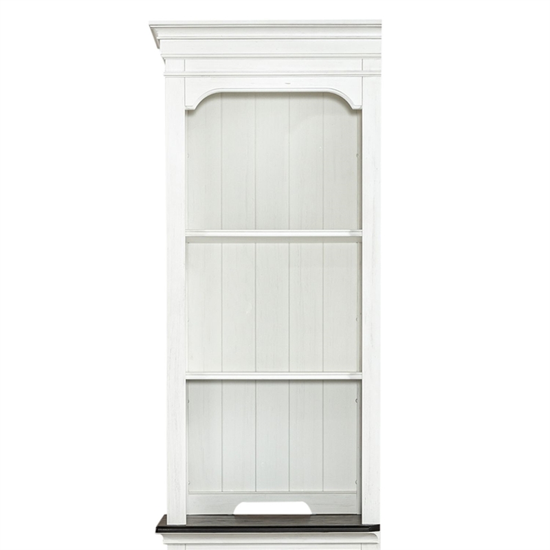 Liberty Furniture Allyson Park Entertainment Center with Piers - White