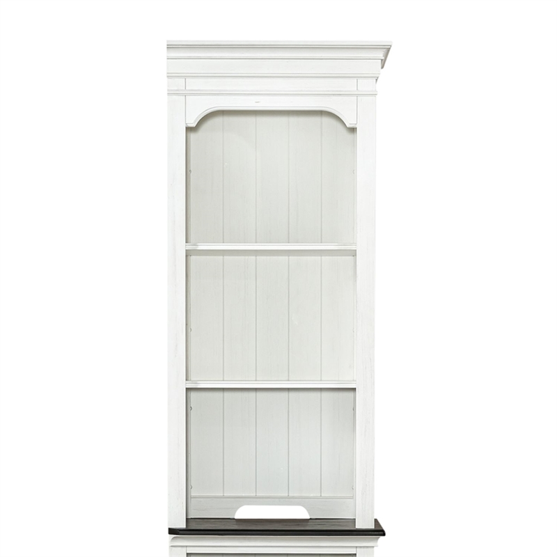 Liberty Furniture Allyson Park Entertainment Center with Piers - White